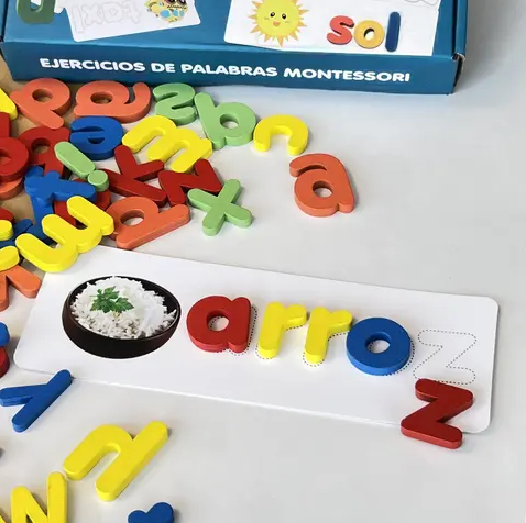 JUEGO DE PALABRAS MONTESSORI