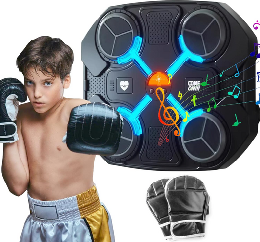 MÁQUINA DE BOXEO PARA NIÑOS MUSICAL