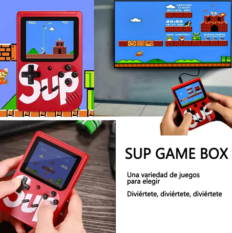 CONSOLA PORTATIL RETRO + 400 JUEGOS