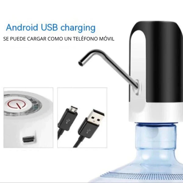 DISPENSADOR DE AGUA RECARGABLE USB