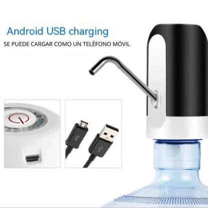 DISPENSADOR DE AGUA RECARGABLE USB