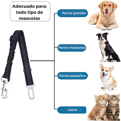 CINTURON DE SEGURIDAD PERROS